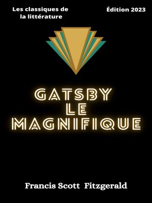 cover image of Gatsby le Magnifique